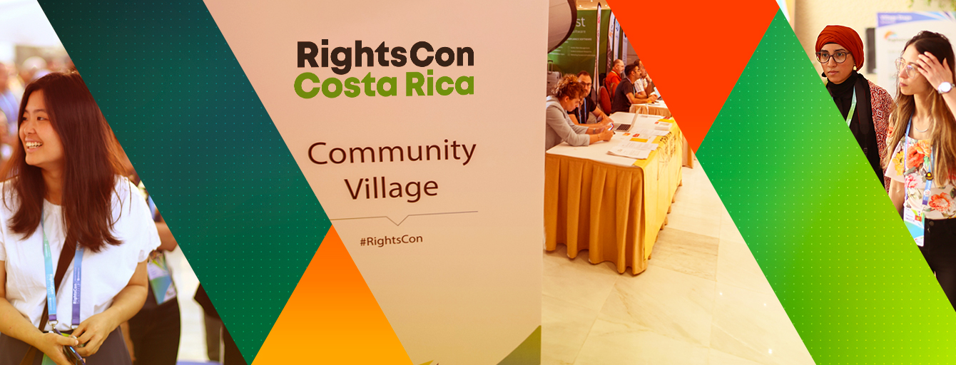 Calling all exhibitors: Launching applications for the RightsCon Community Village