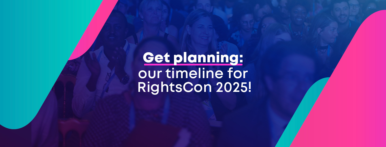 Get planning! RightsCon 2025 Timeline