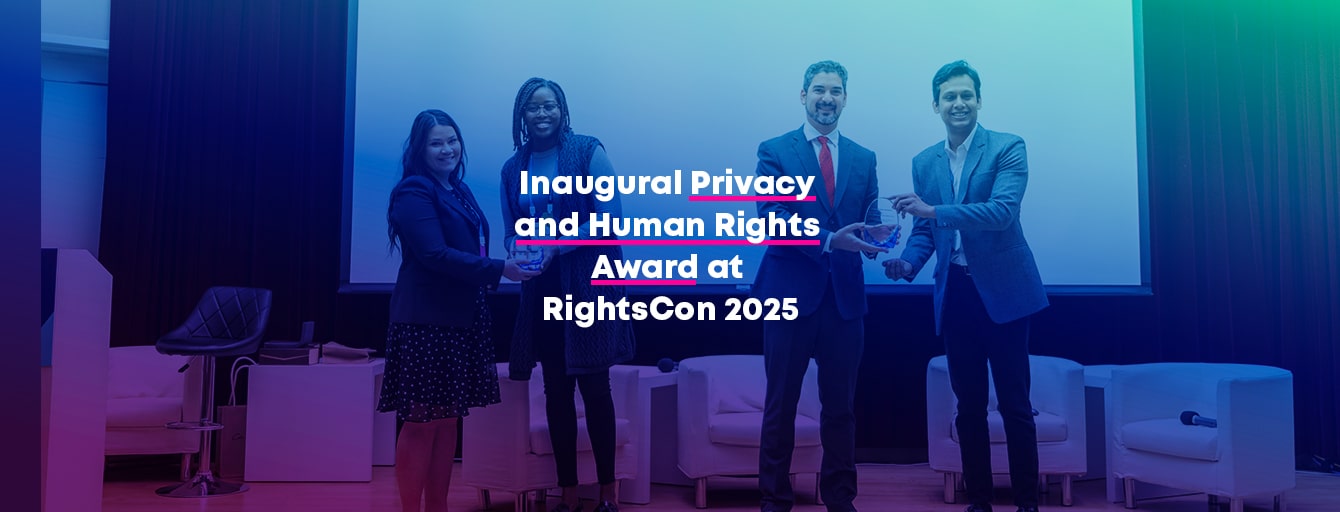 Privacy advocates in the spotlight: Inaugural Privacy and Human Rights Award at RightsCon 2025 in Taipei